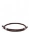 Tommy Hilfiger  Double Wrap Logo Bracelet Brown (TJ2790223)